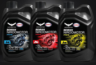 روغن موتور بهران مخصوص موتورهای دنده ای NIRO MOTOR OIL / 10W40 MA2 / اصل