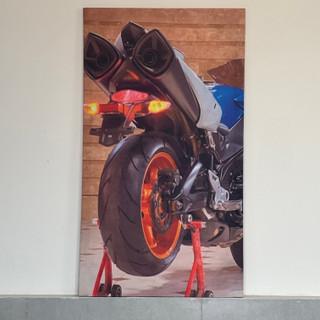 تابلو طرح موتورسنگین بیکینگ اسپشیال ابعاد 60 در 100 *Biking